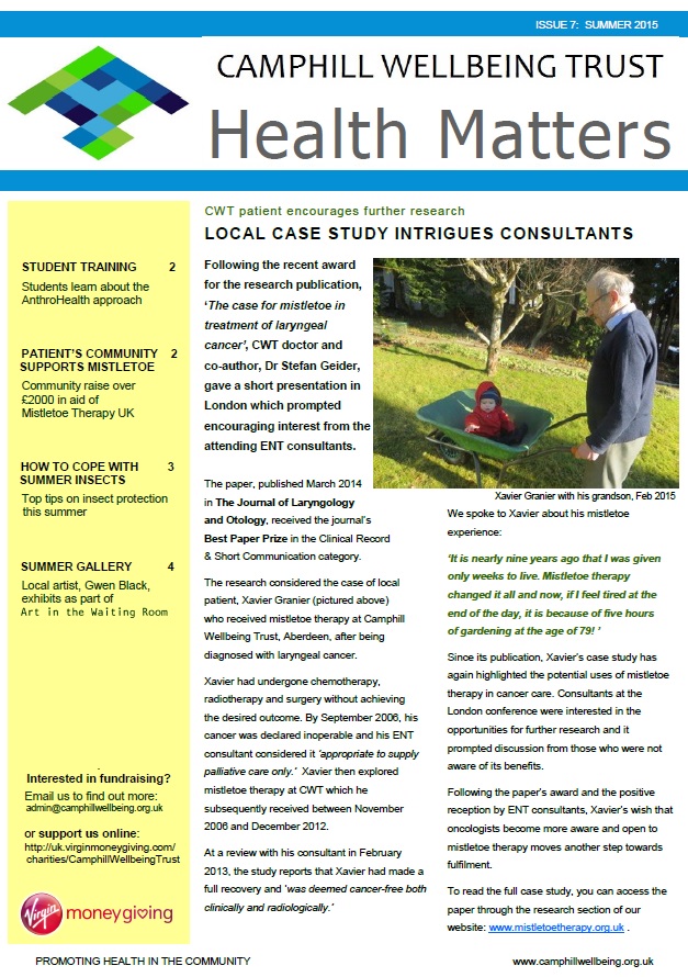 CWT Health Matters: Issue 7