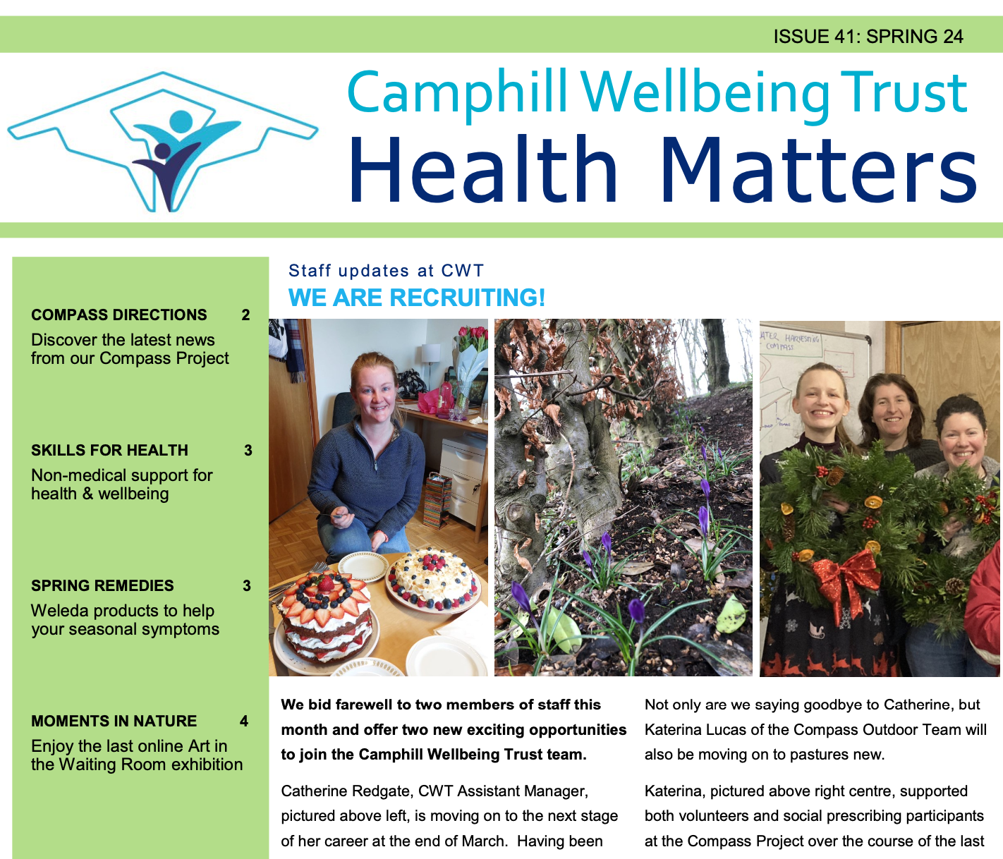 CWT Health Matters: Issue 41